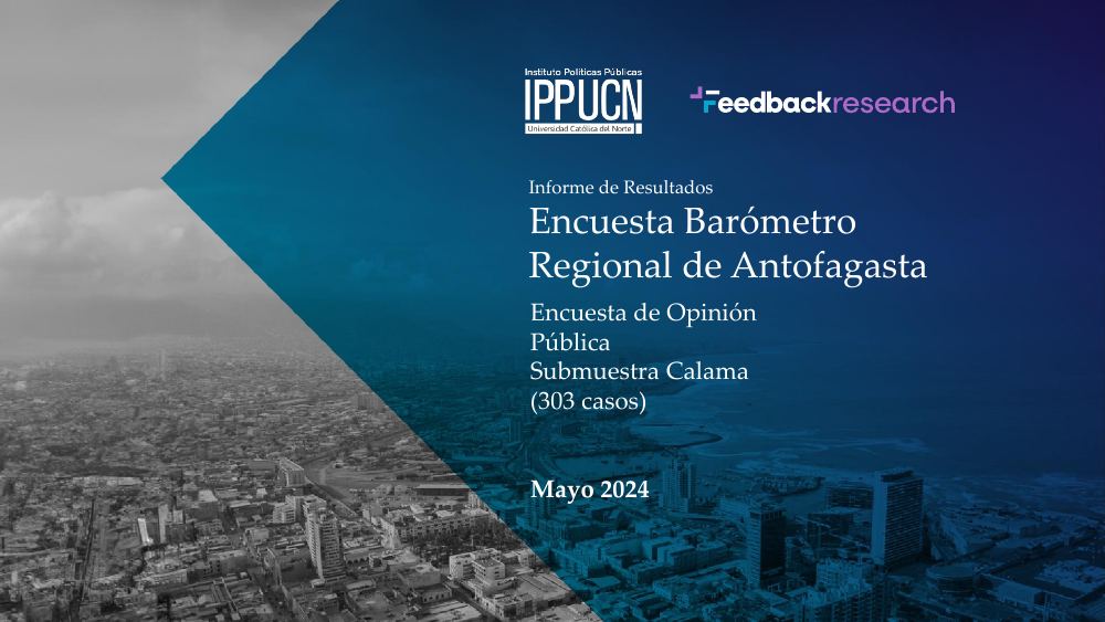 Portada Barómetro Regional Calama 2024